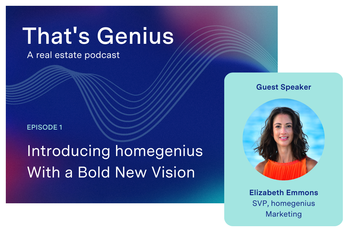 That's Genius podcast: Introducing homegenius With a Bold New Vision featuring guest speaker Elizabeth Emmons