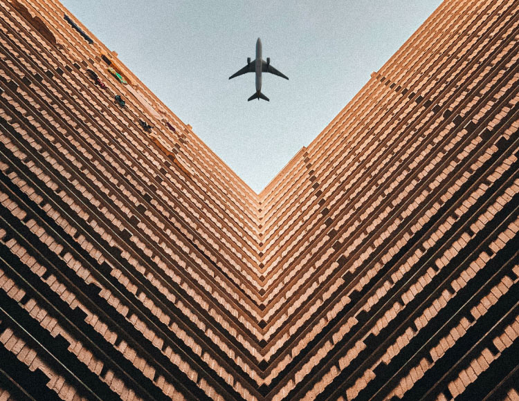 Airplane Overhead Mobile